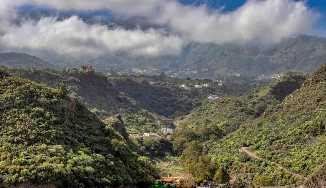 Paisaje de Valsequillo de Gran Canaria
